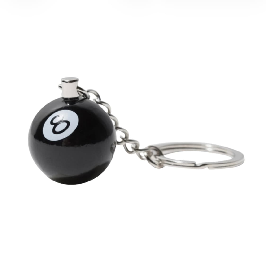 스투시 8볼 키링 키체인 블랙 상품이미지1