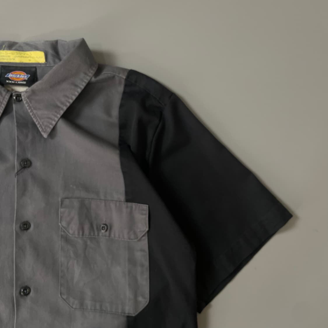 디키즈 블랙그레이 워크셔츠 3XL 상품이미지3