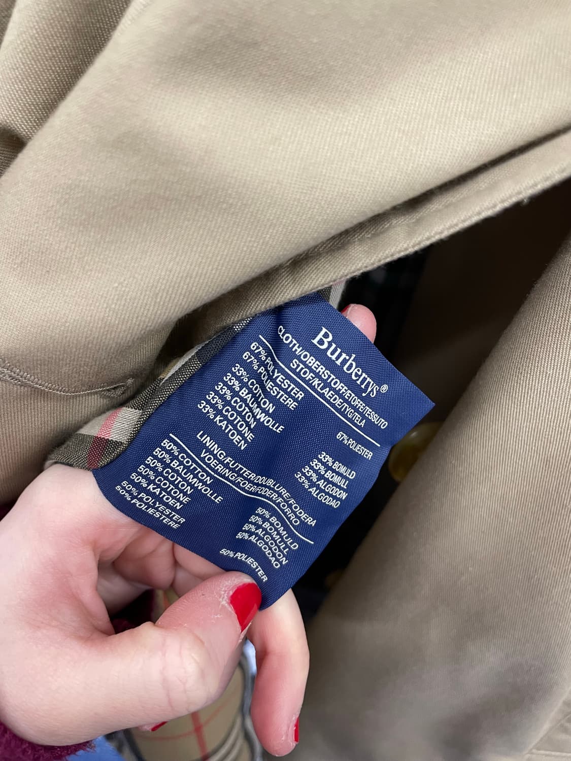 Burberrys 버버리 더블 트렌치 코트 상품이미지9