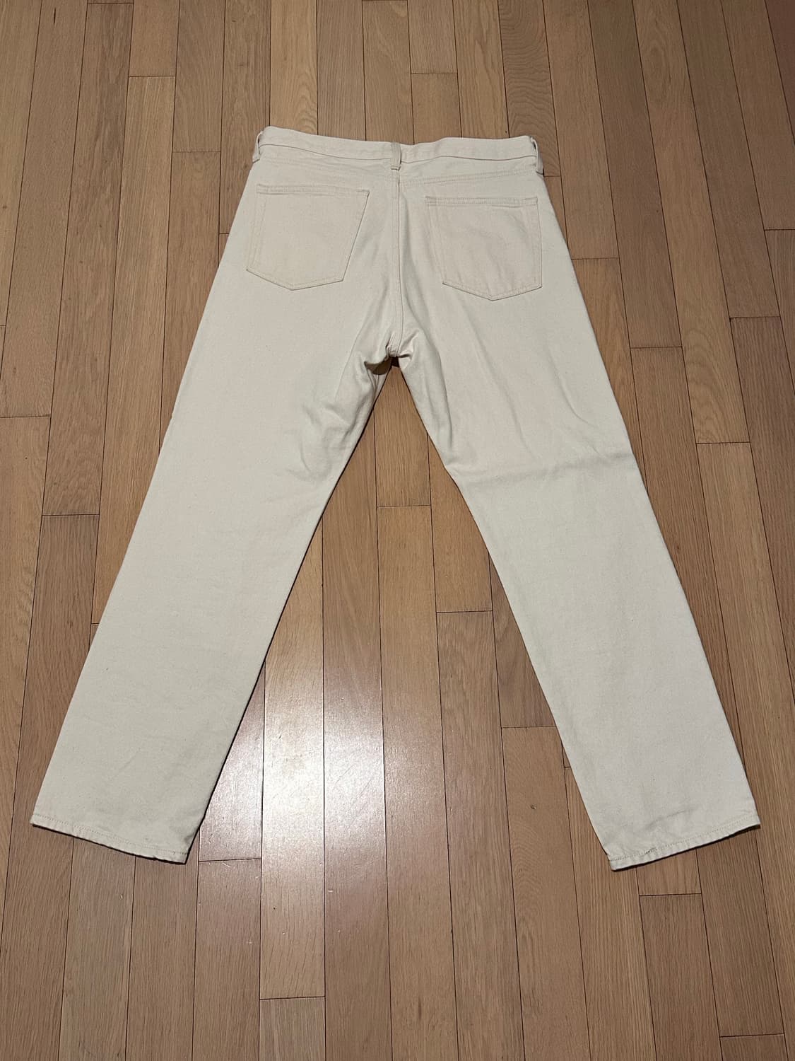 유니클로 셀비지진 32사이즈 오프화이트컬러 상품이미지2