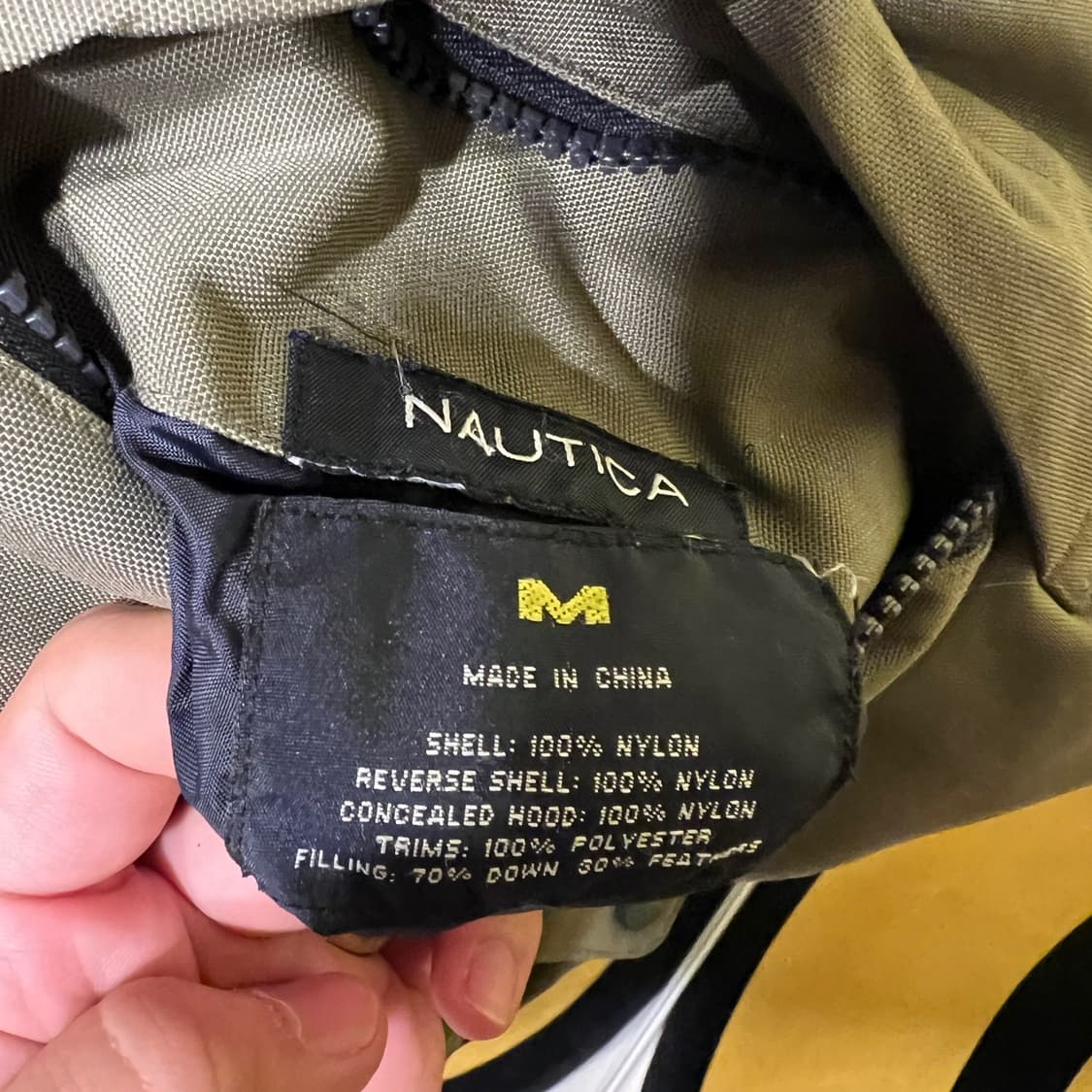 노티카 리버시블 다운 패딩점퍼 상품이미지7