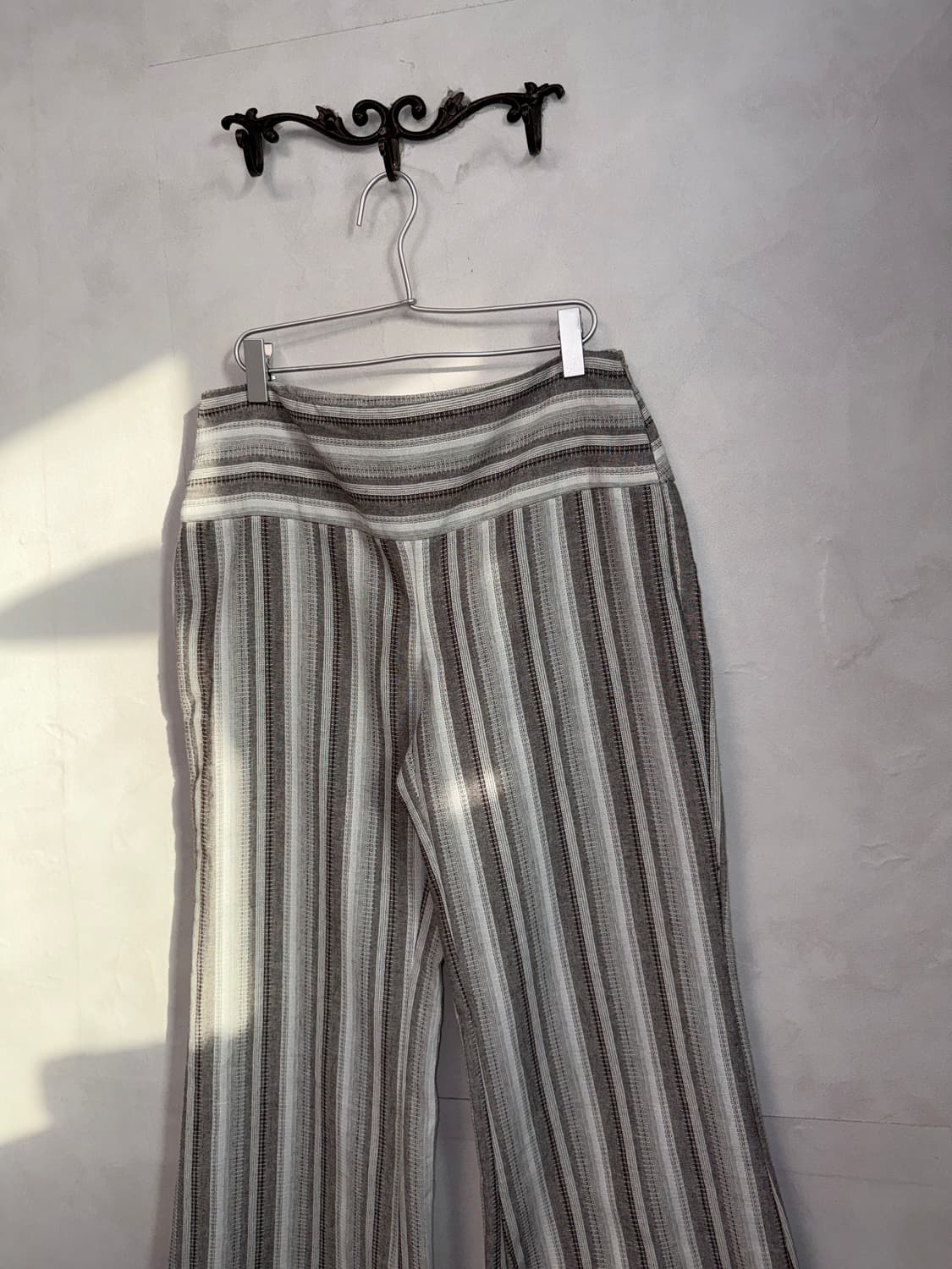 Ash brown ethnic stripe summer 부츠컷팬츠 상품이미지2