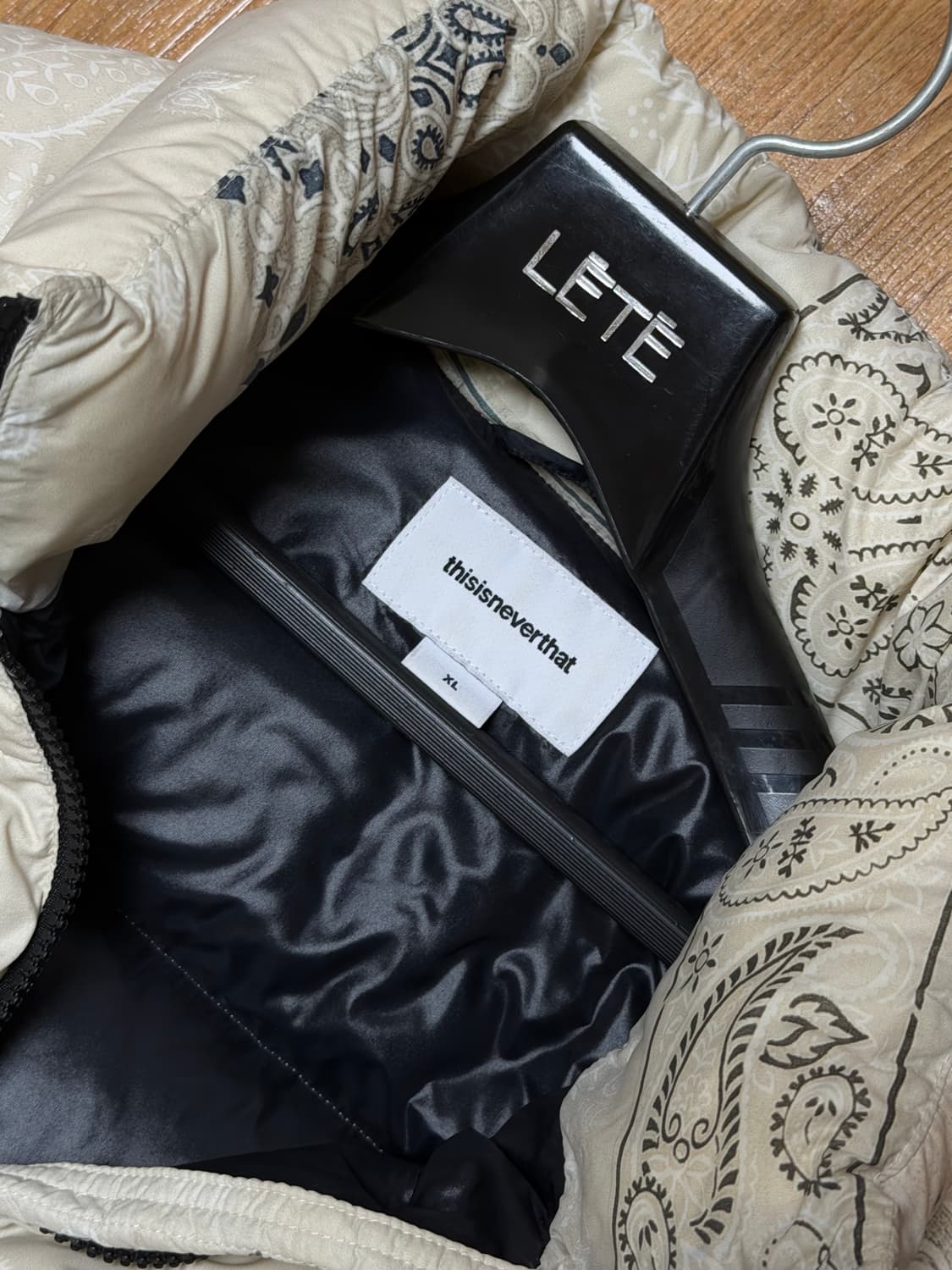 디스이즈네버댓 반다나 패딩 상품이미지4