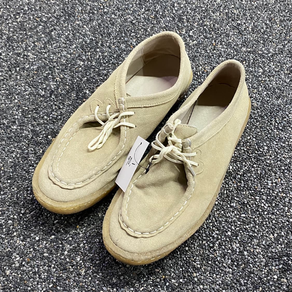 빈티지 베이지 스웨이드 로퍼 b3402 상품이미지1