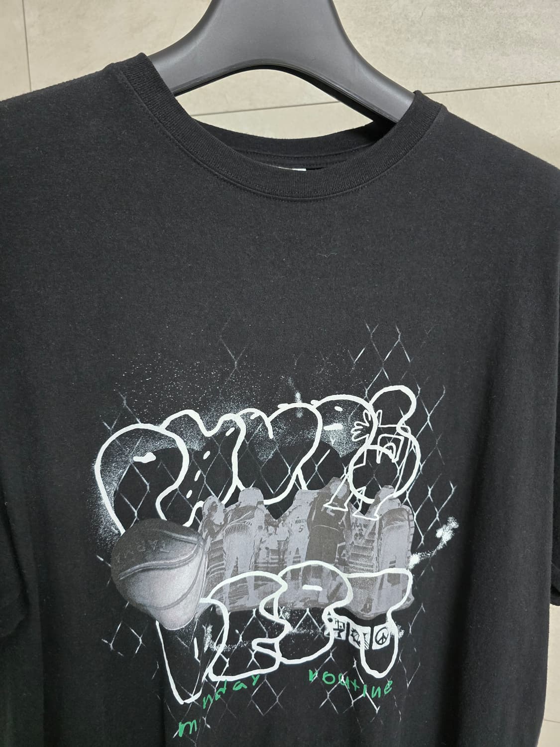 Peeps 핍스 프린팅 반팔 XL 상품이미지2