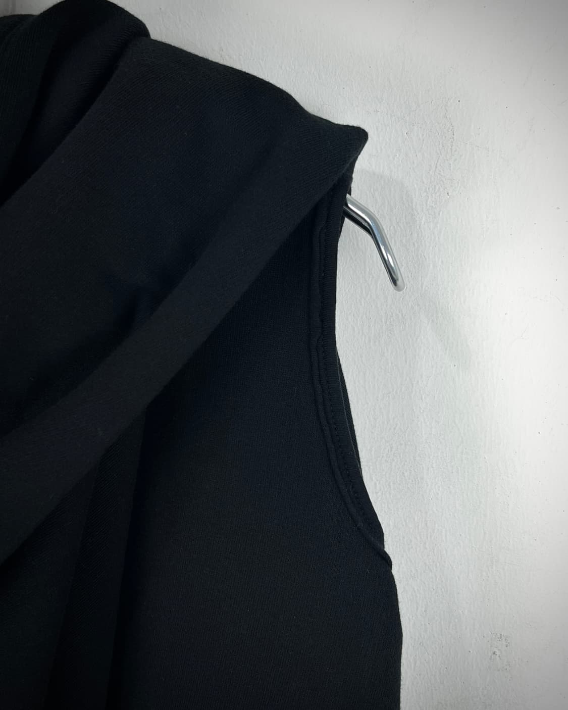 RICK OWENS DRKSHDW DRAPED HOOD VEST 상품이미지8