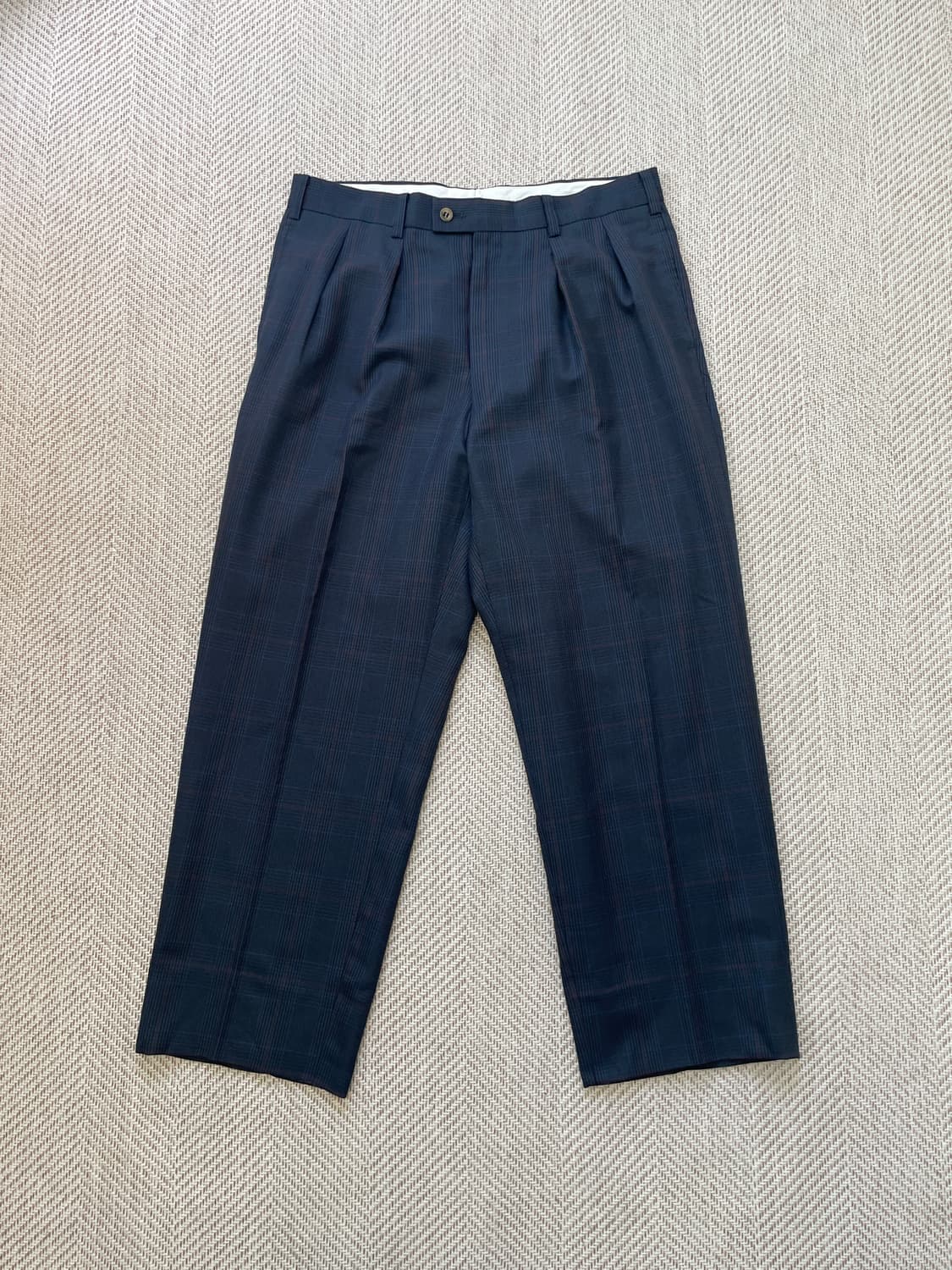 제이프레스 글렌 체크 슬렉스 상품이미지1