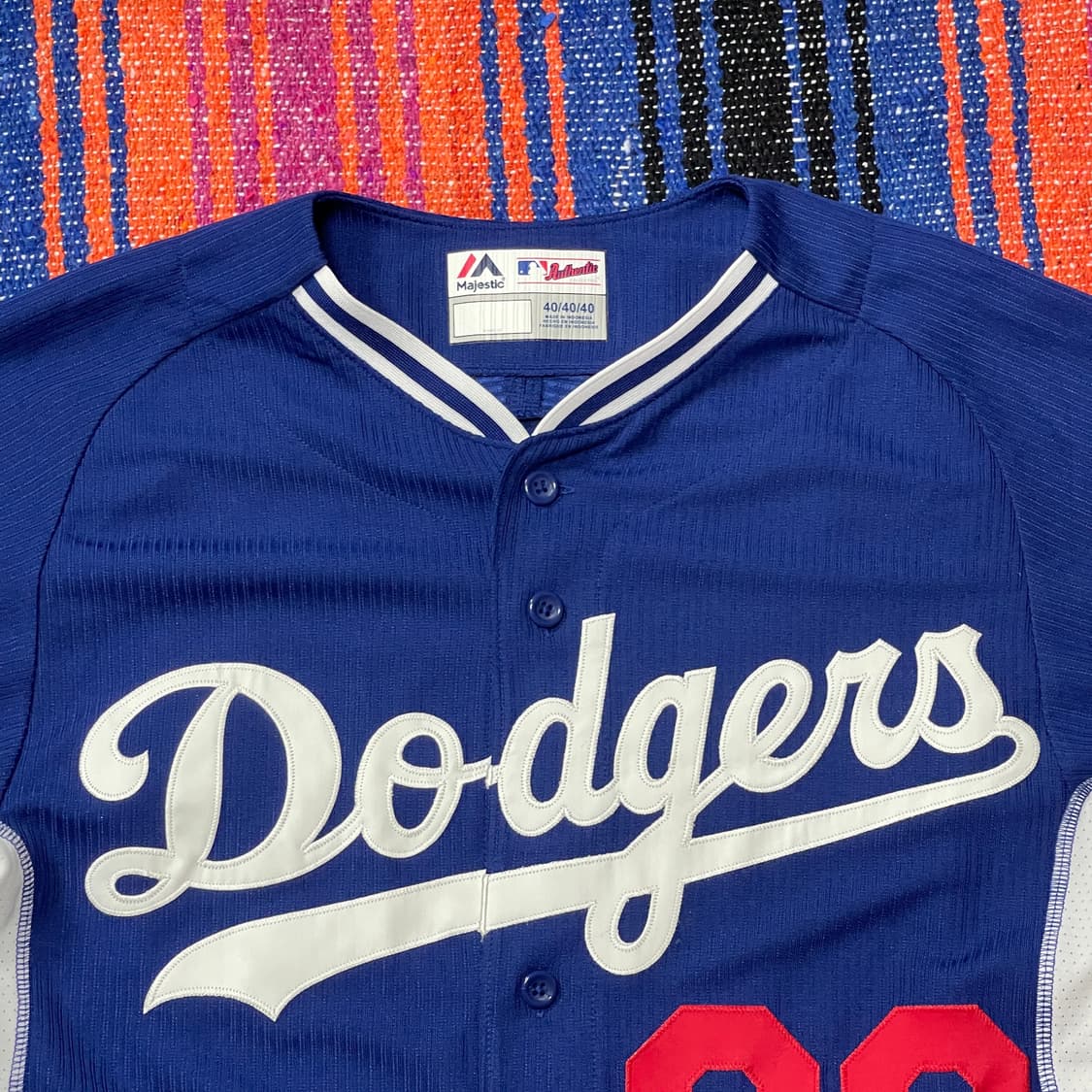 마제스틱 다저스 야구져지 커쇼 유니폼 la 상품이미지2