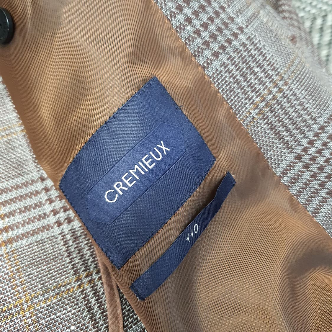 다니엘크레뮤 린넨 블레이저 자켓 남자105~110 상품이미지8