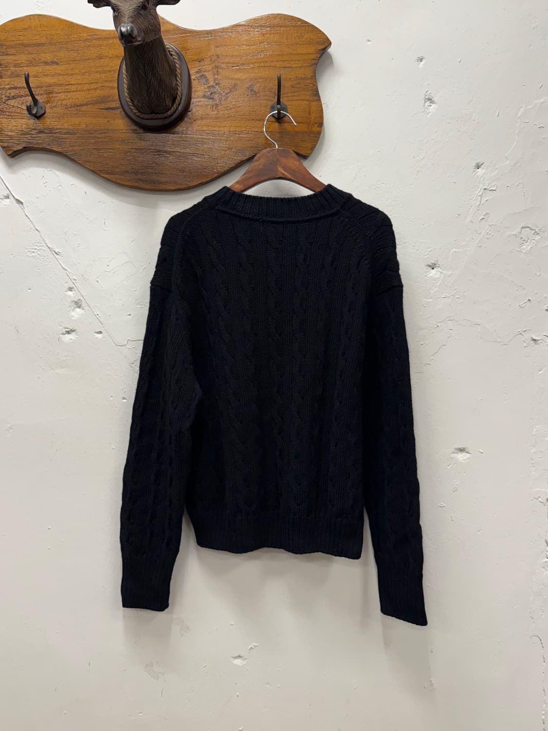 66) MARGARET HOWELL Cable Knit Crewneck  상품이미지5