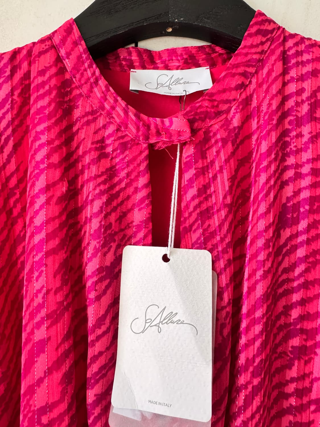 새상품 S.Allure 핑크미니 원피스 made in ITALY 38(5 상품이미지5