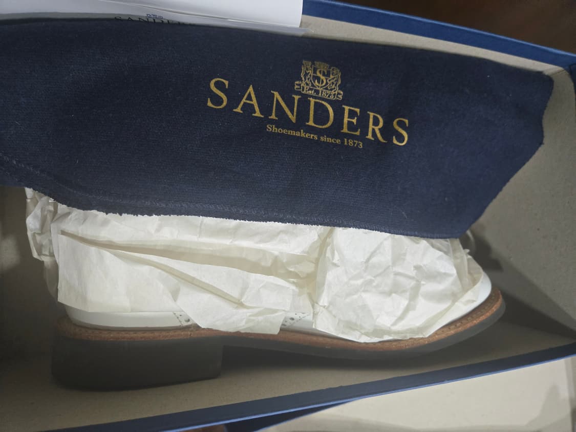 샌더스 sanders 메리제인 화이트 37.5 상품이미지9