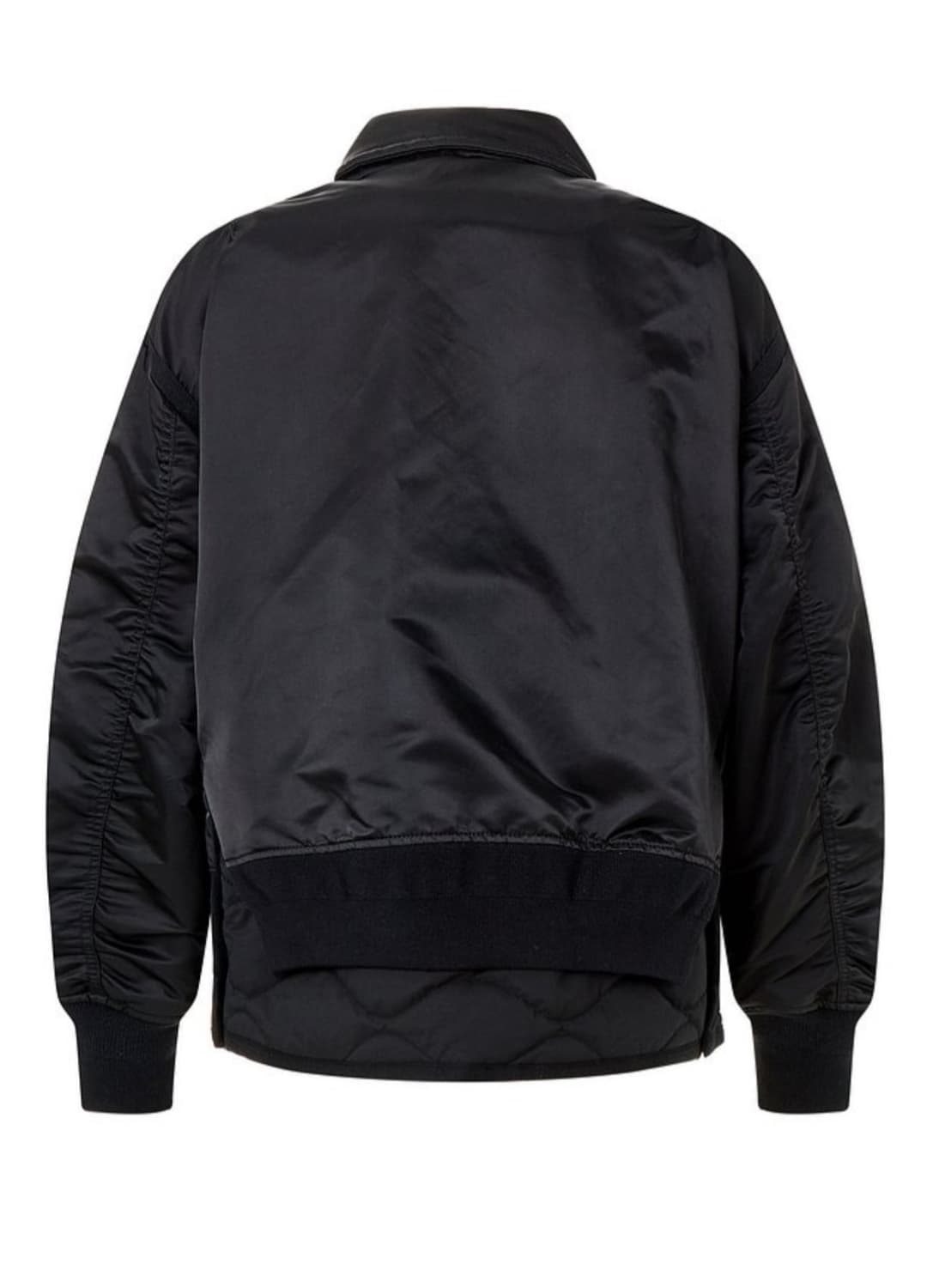 사카이 나일론 트윌 믹스 블루종 봄버 자켓 상품이미지3