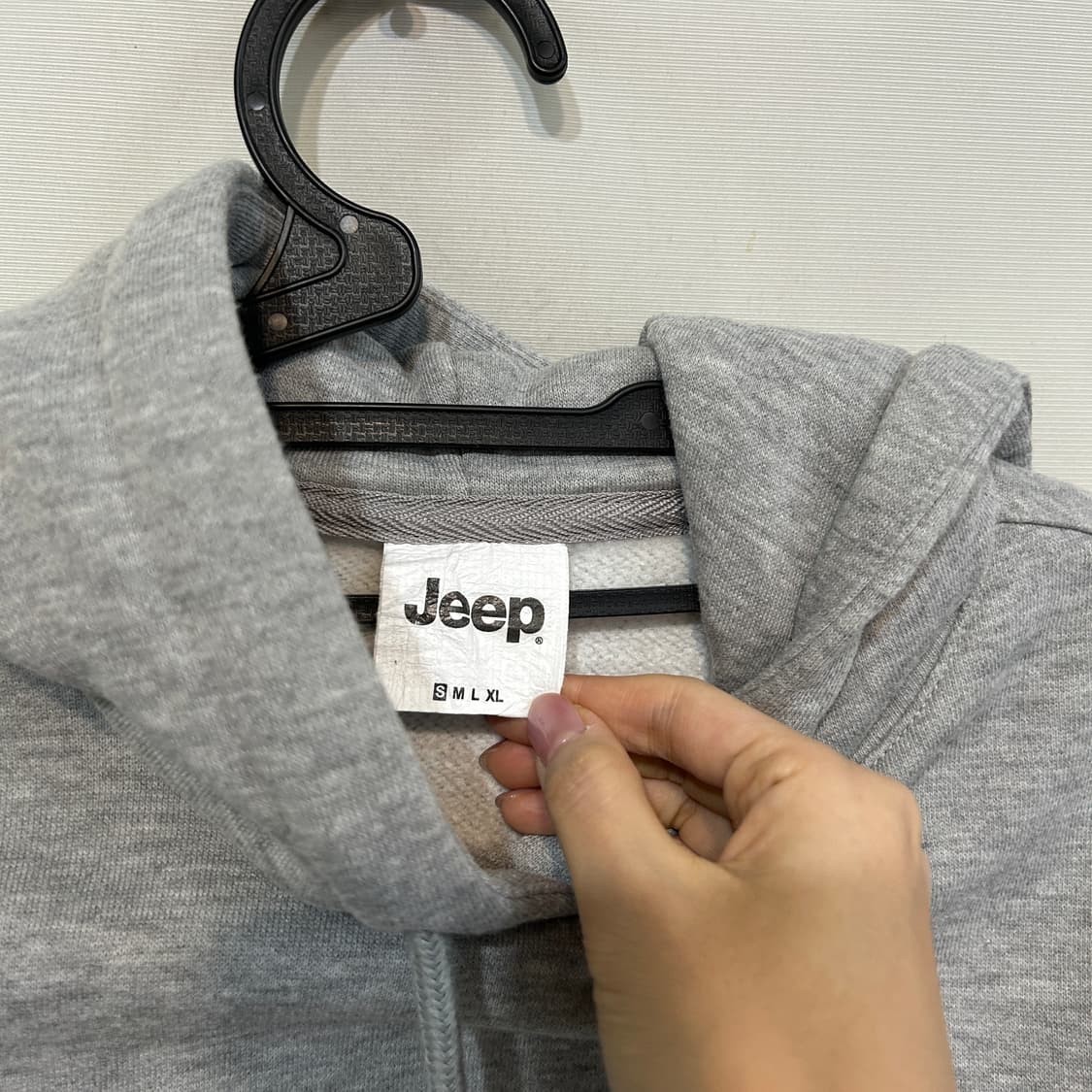 지프 여성 기모 후드티 90 상품이미지2