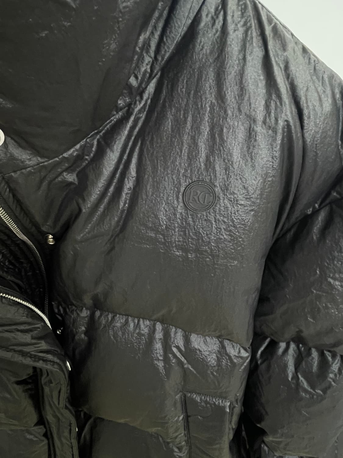 [새상품] 렉토 샤이닝 퀄티드 구스 다운 점퍼 상품이미지4