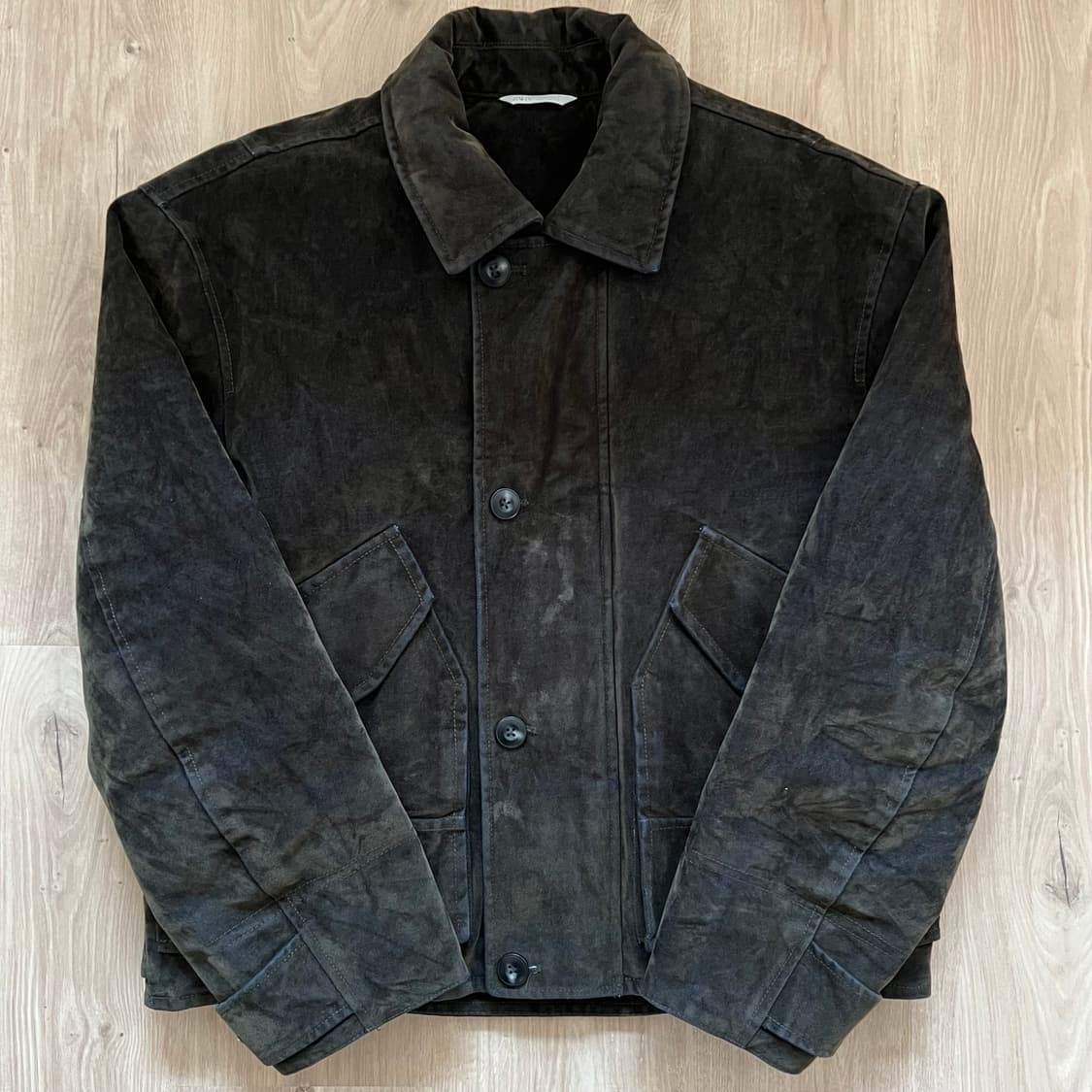 [ZARA] 자라 벨루어 릴렉스 트윌자켓 상품이미지1