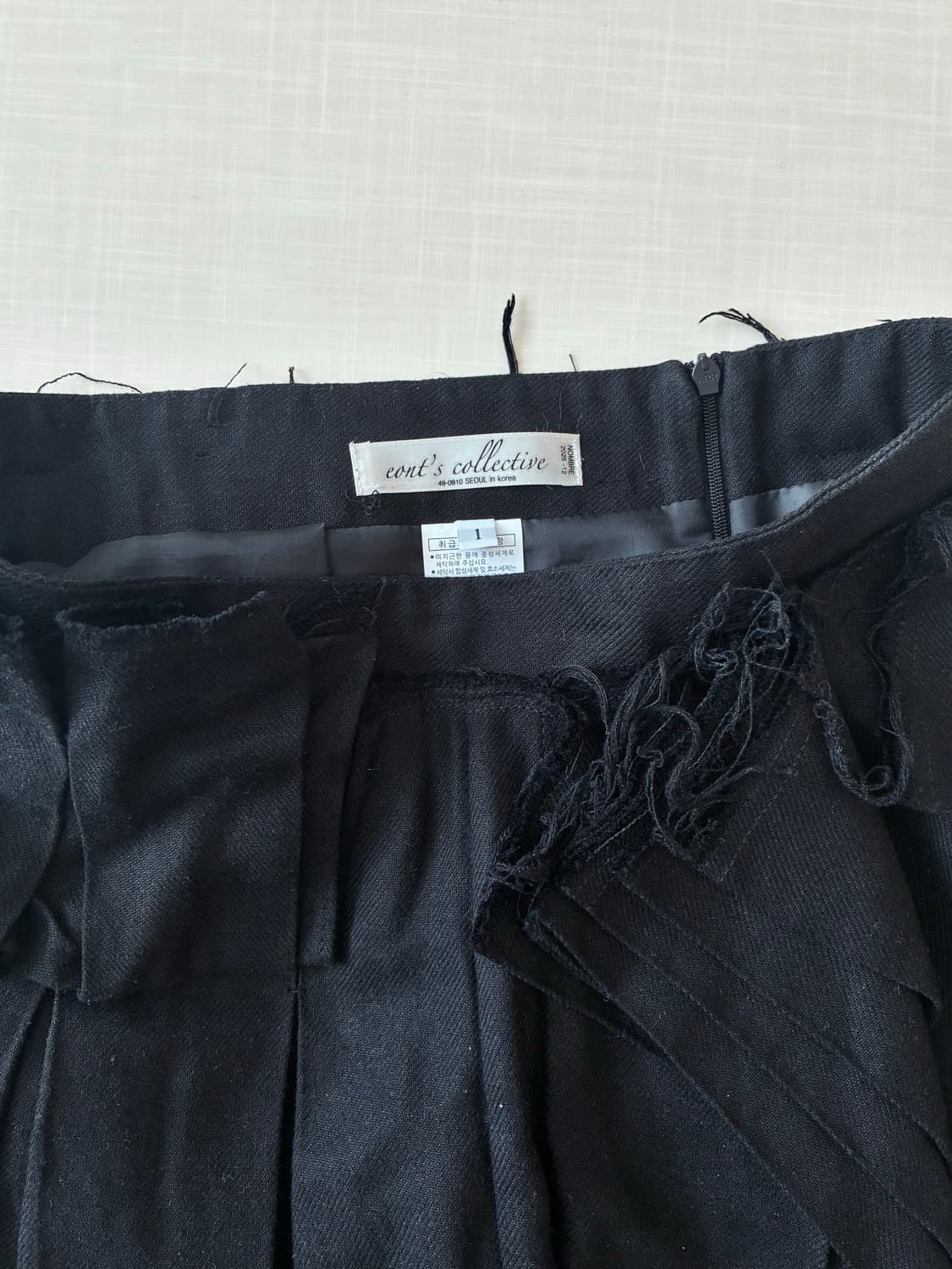 eonts 에옹쓰 오프비트 플리트 스커트 상품이미지2