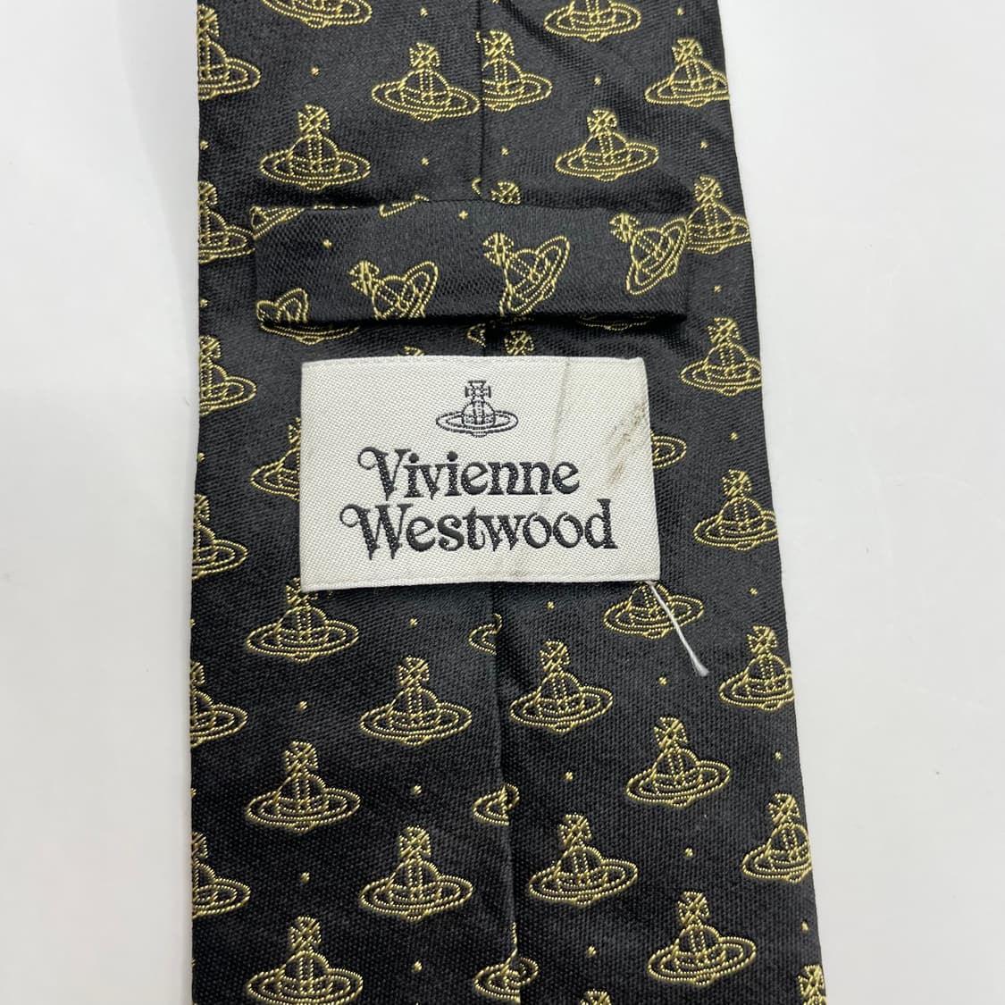 550) (VIVIENNE WESTWOOD) 비비안웨스트우드 패턴 넥타이 상품이미지5