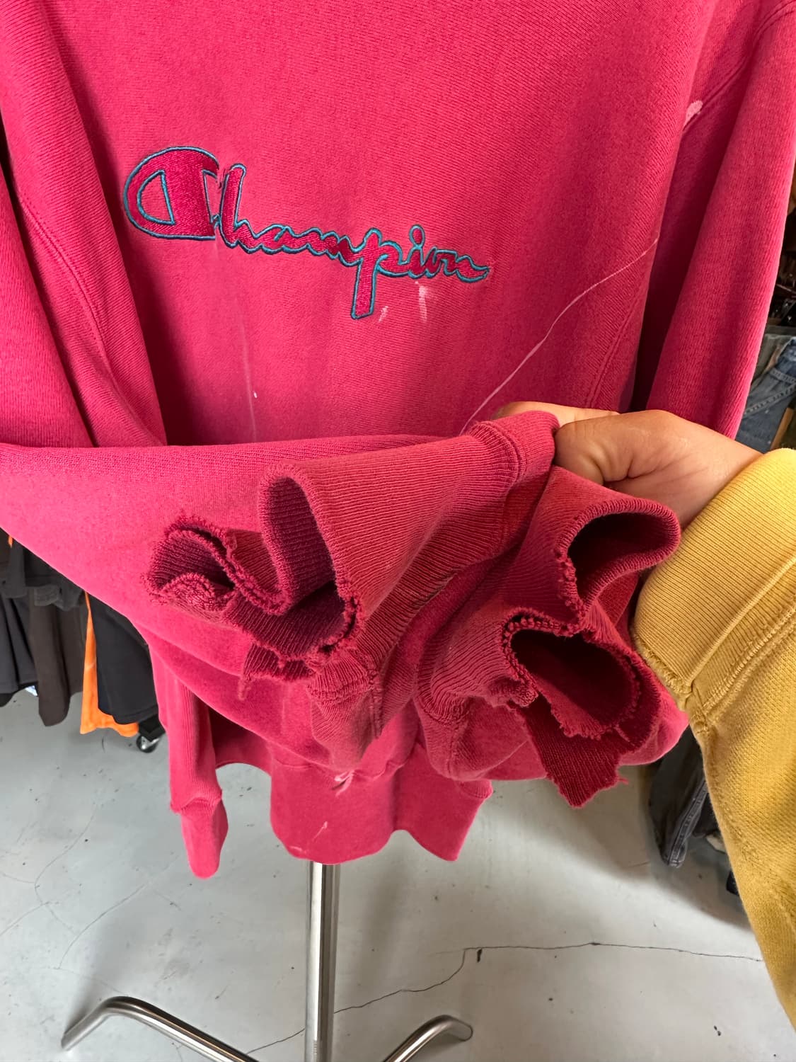 90s 챔피온 리버스위브 스웻 셔츠 made in usa 상품이미지5