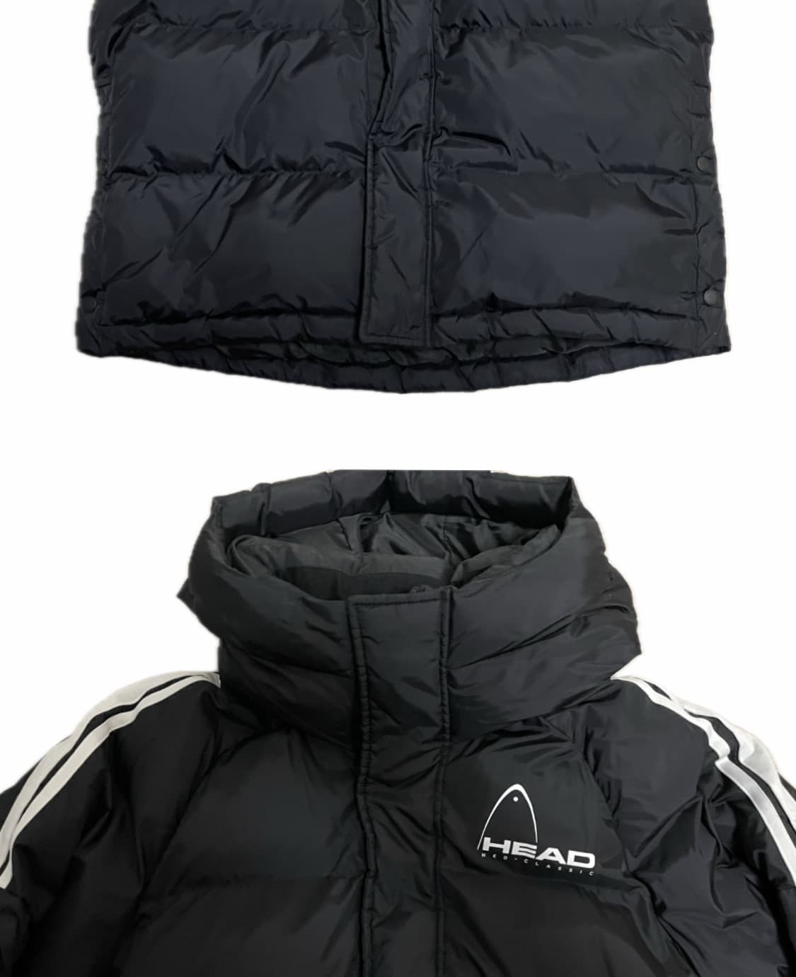 HEAD 헤드 롱패딩 검정 상품이미지2