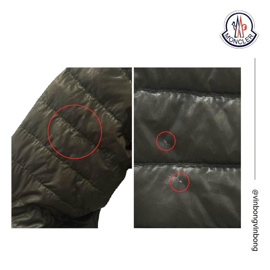 몽클레어 라이오넬 다운자켓 (올리브그린) 상품이미지4