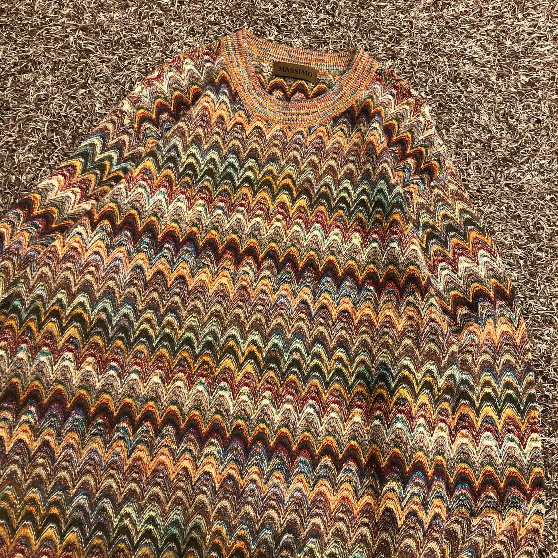 MASSIMO 울 패턴 니트 상품이미지2