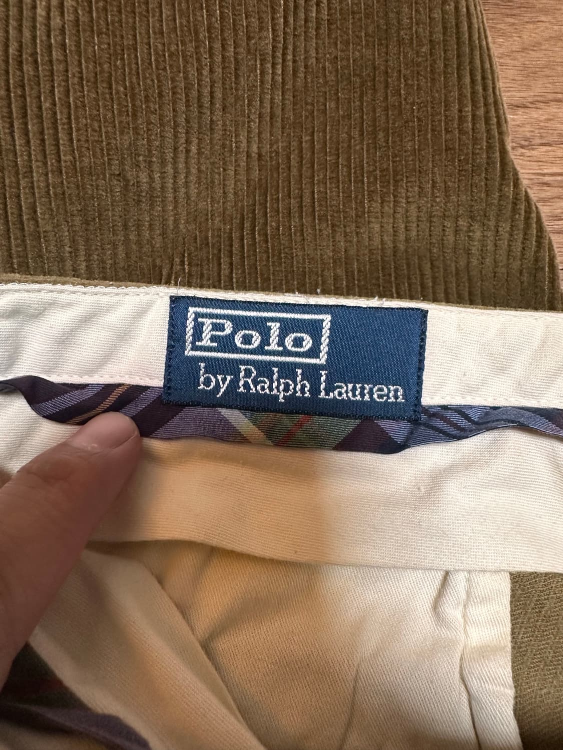 빈티지 폴로 코듀로이 팬츠 브라운 상품이미지6