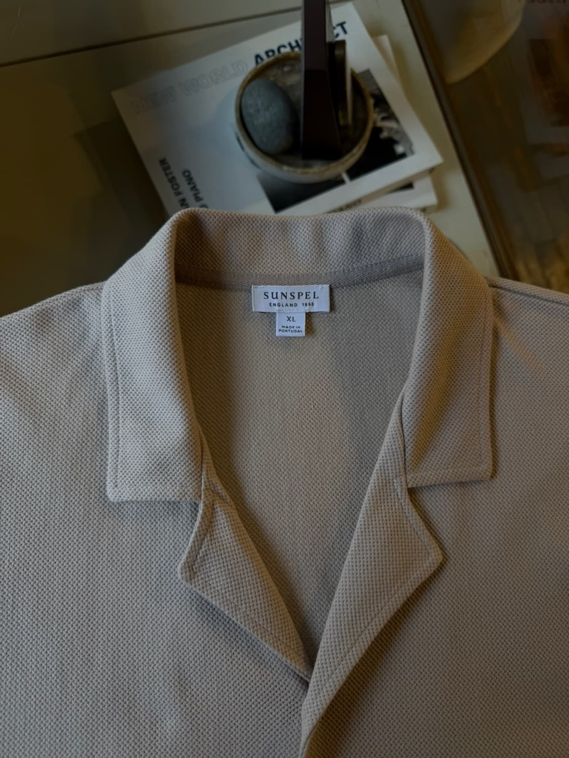 선스펠 오픈칼라넥 PK 티셔츠 상품이미지2