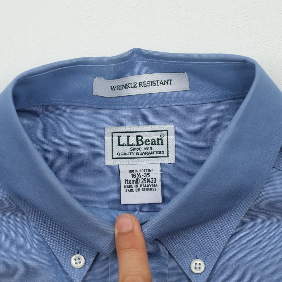 엘엘빈 셔츠 L A895 상품이미지3