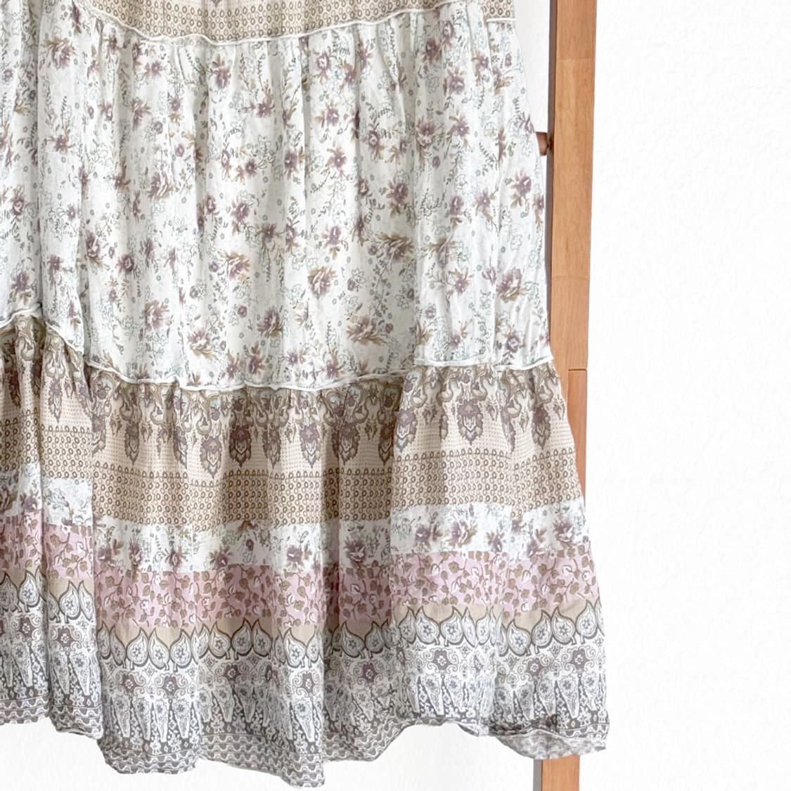 봄 안개 들판 스커트 상품이미지3