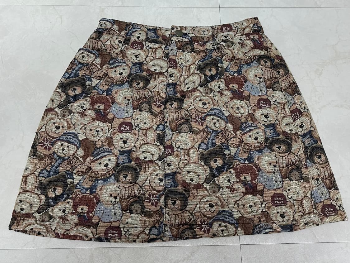 ORDINARY HOLIDAY곰돌이 치마 상품이미지8