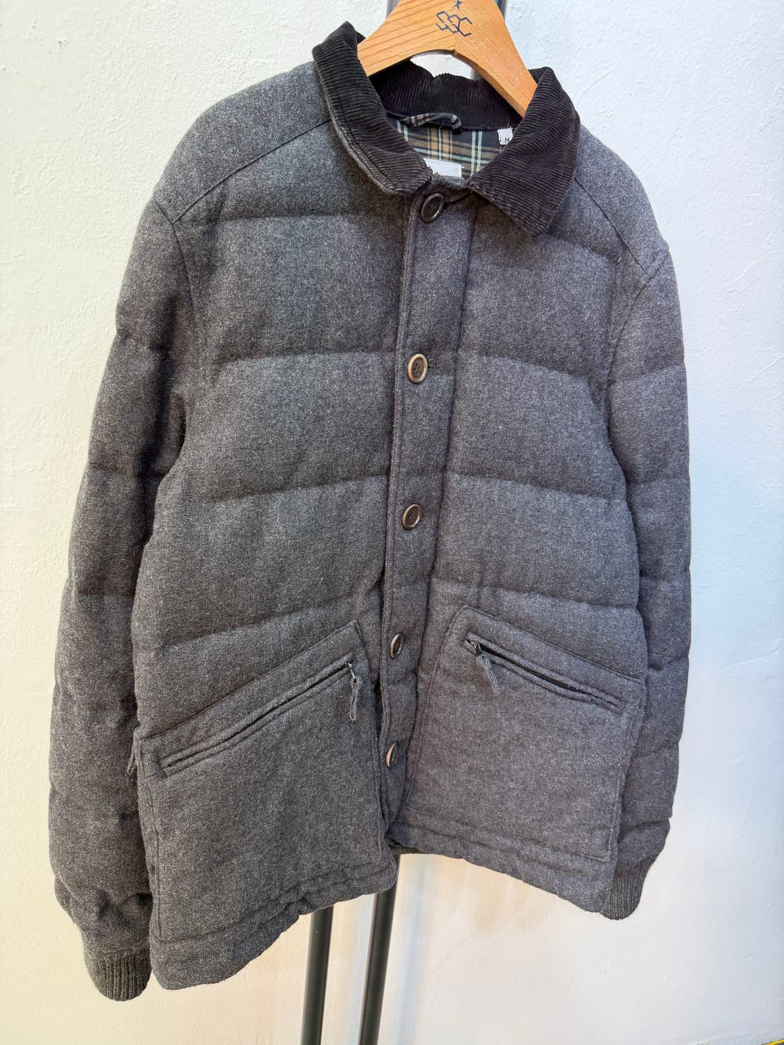 매장판정품) 아스페시 남성 다운 패딩 자켓 M 상품이미지2