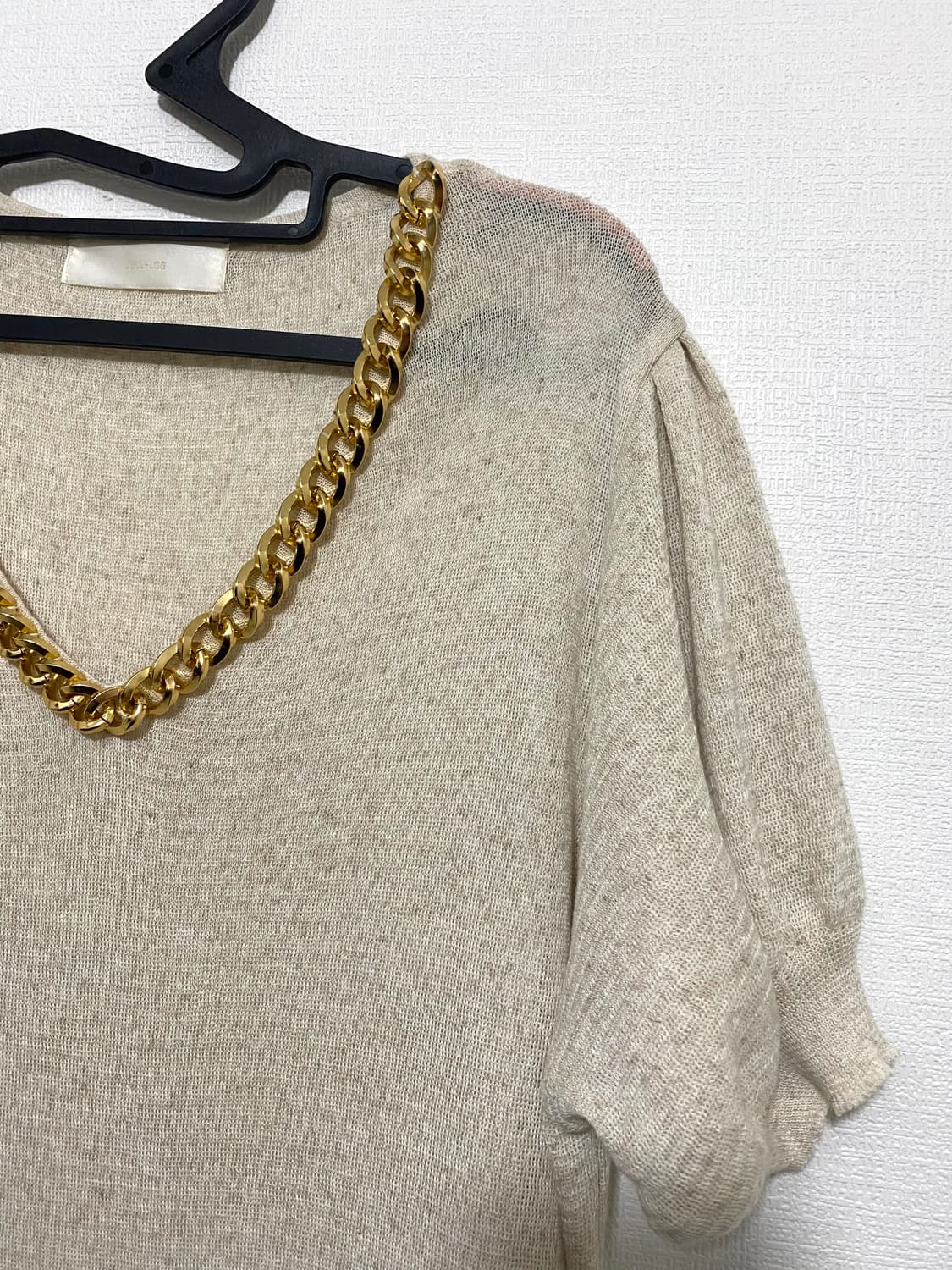 줄로그 체인 린넨 원피스 상품이미지5