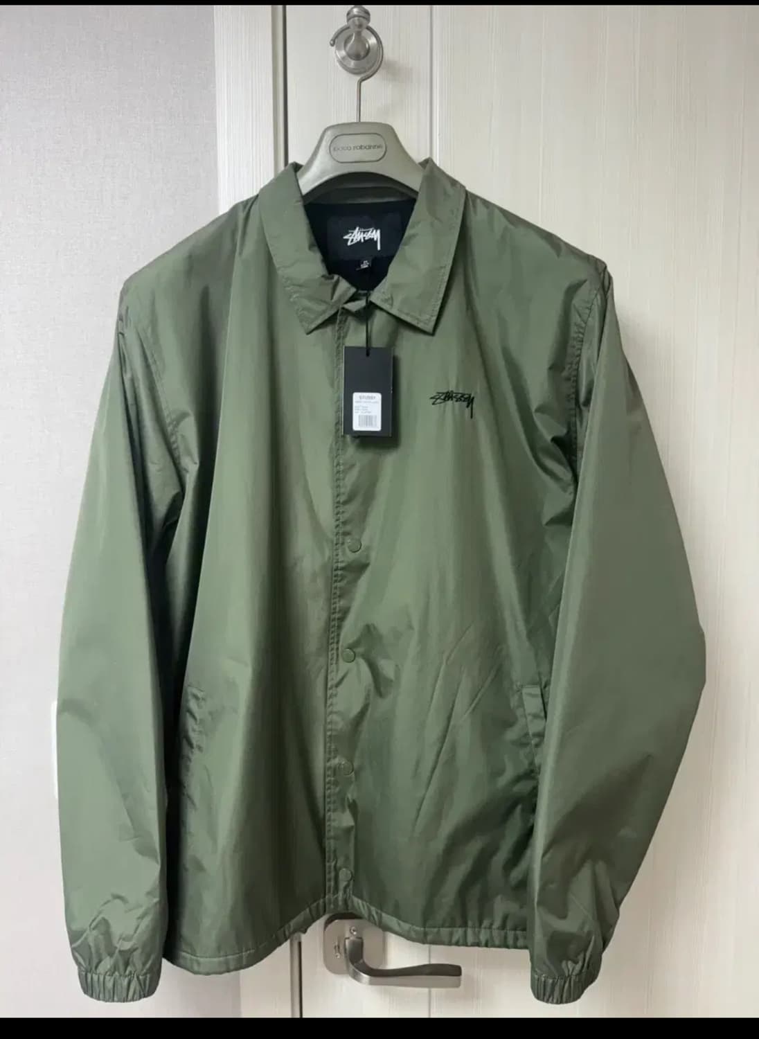 [XL] 스투시 크루즈 코치 자켓 올리브 상품이미지1