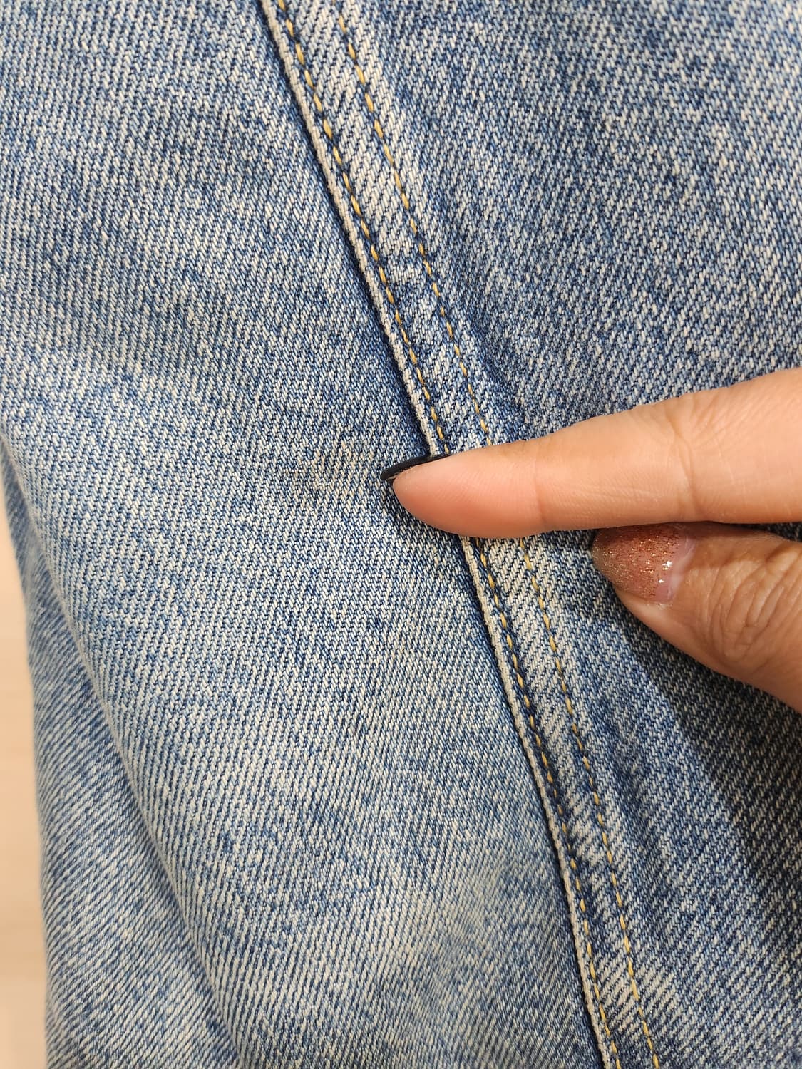 692) 리바이스 데님 양모 카라 자켓 상품이미지8