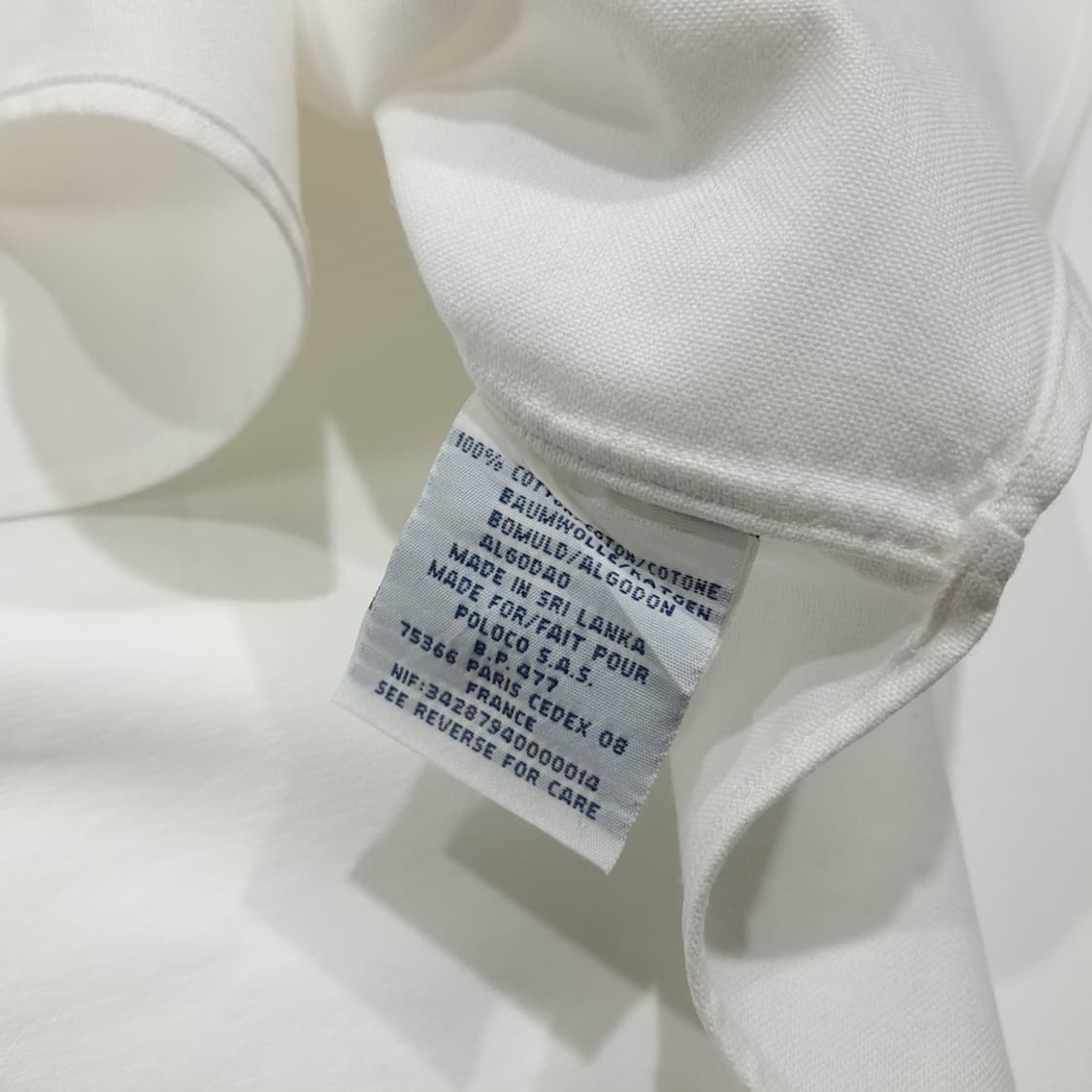 CL476 L 폴로 00s 코튼 옥스포드 멀티포니 화이트 셔츠 남방 상품이미지5