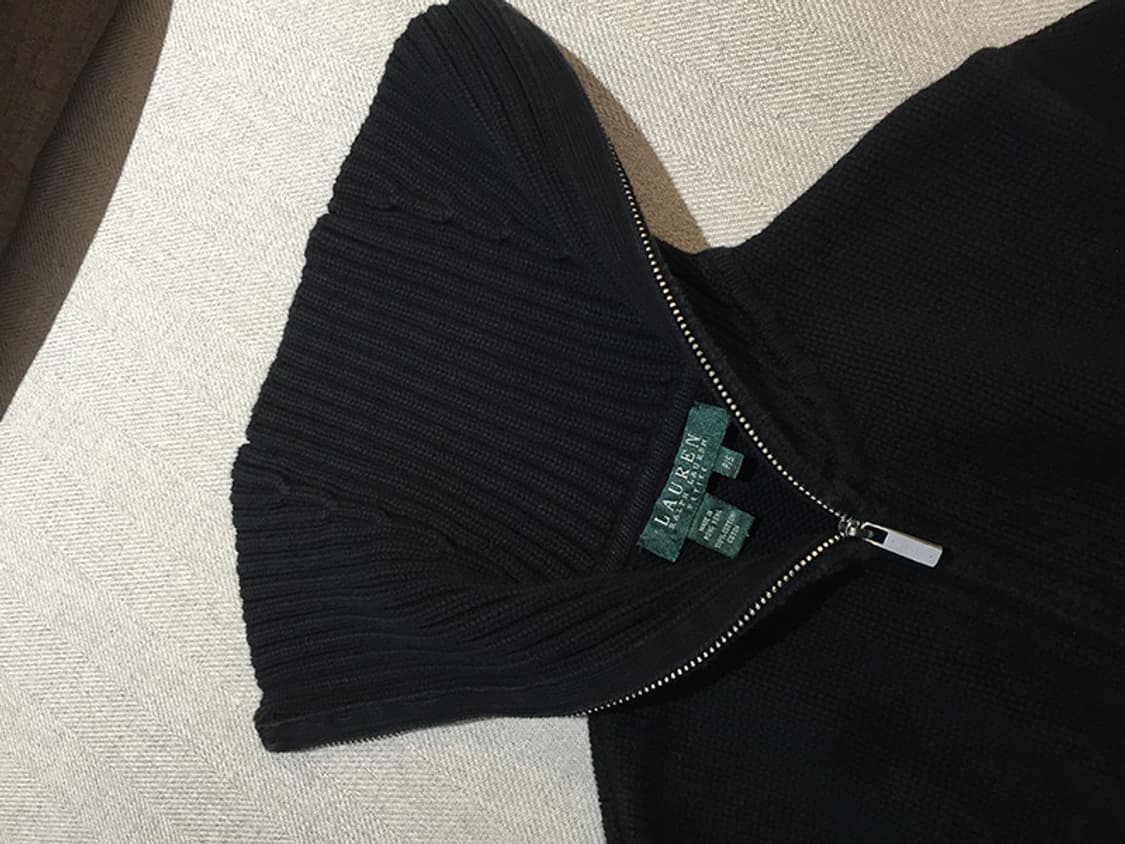 (WOMAN) 폴로랄프로렌 반집업 니트스웨터 S  상품이미지9