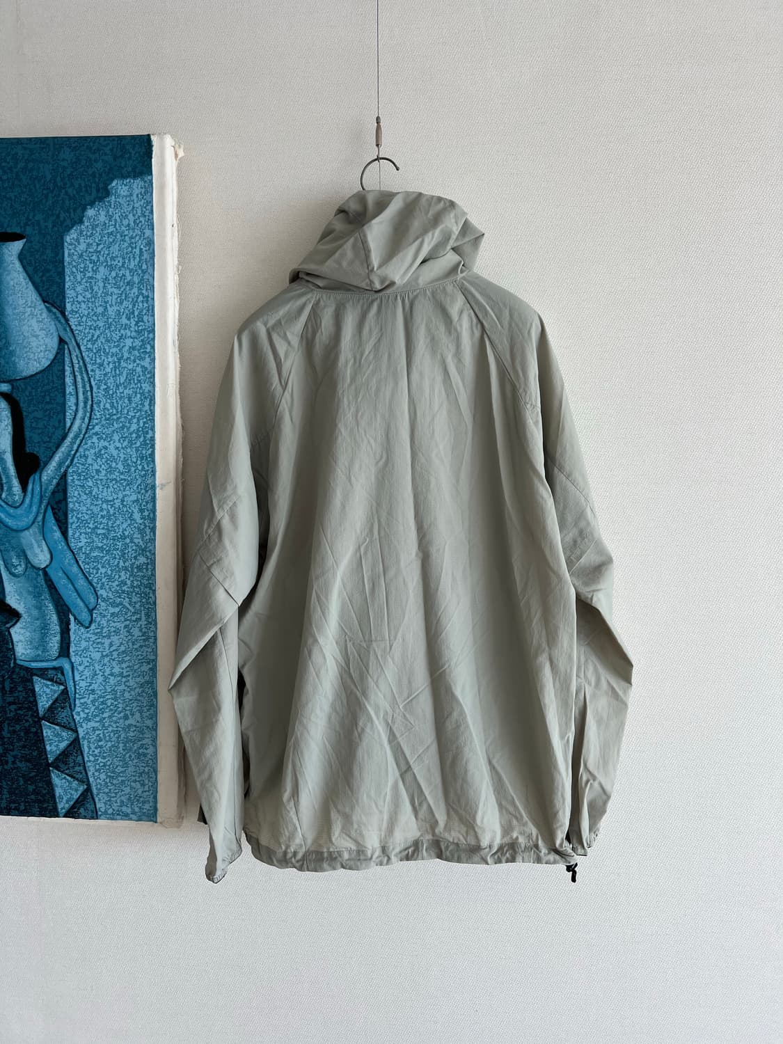 골드윈 goldwin 우븐 스트레치 하프 집업 패커블 풀오버 L 상품이미지3