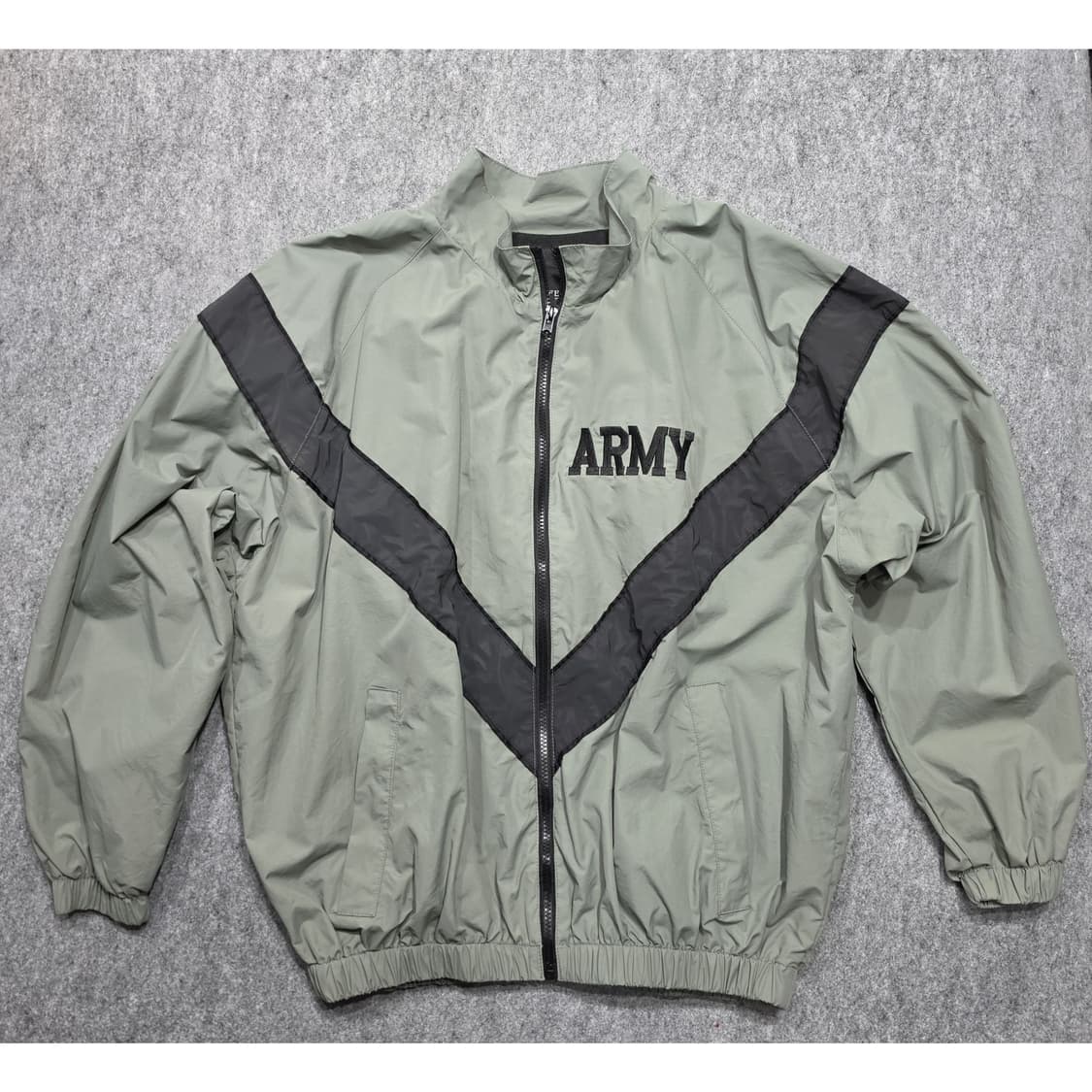 ARMY 미군 IPFU 빈티지 바람막이 집업 자켓 M 상품이미지1