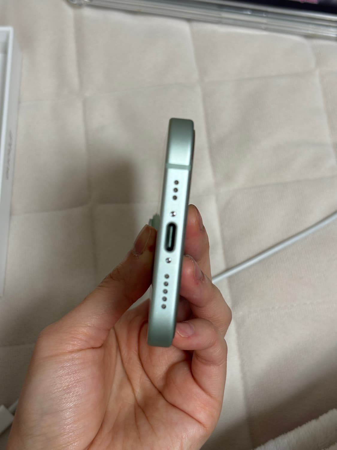 아이폰15그린 256GB 상품이미지6