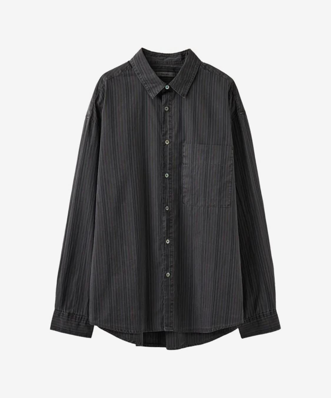 아르반 레인보우 스트라이프 셔츠_다이드 레인보우 상품이미지1