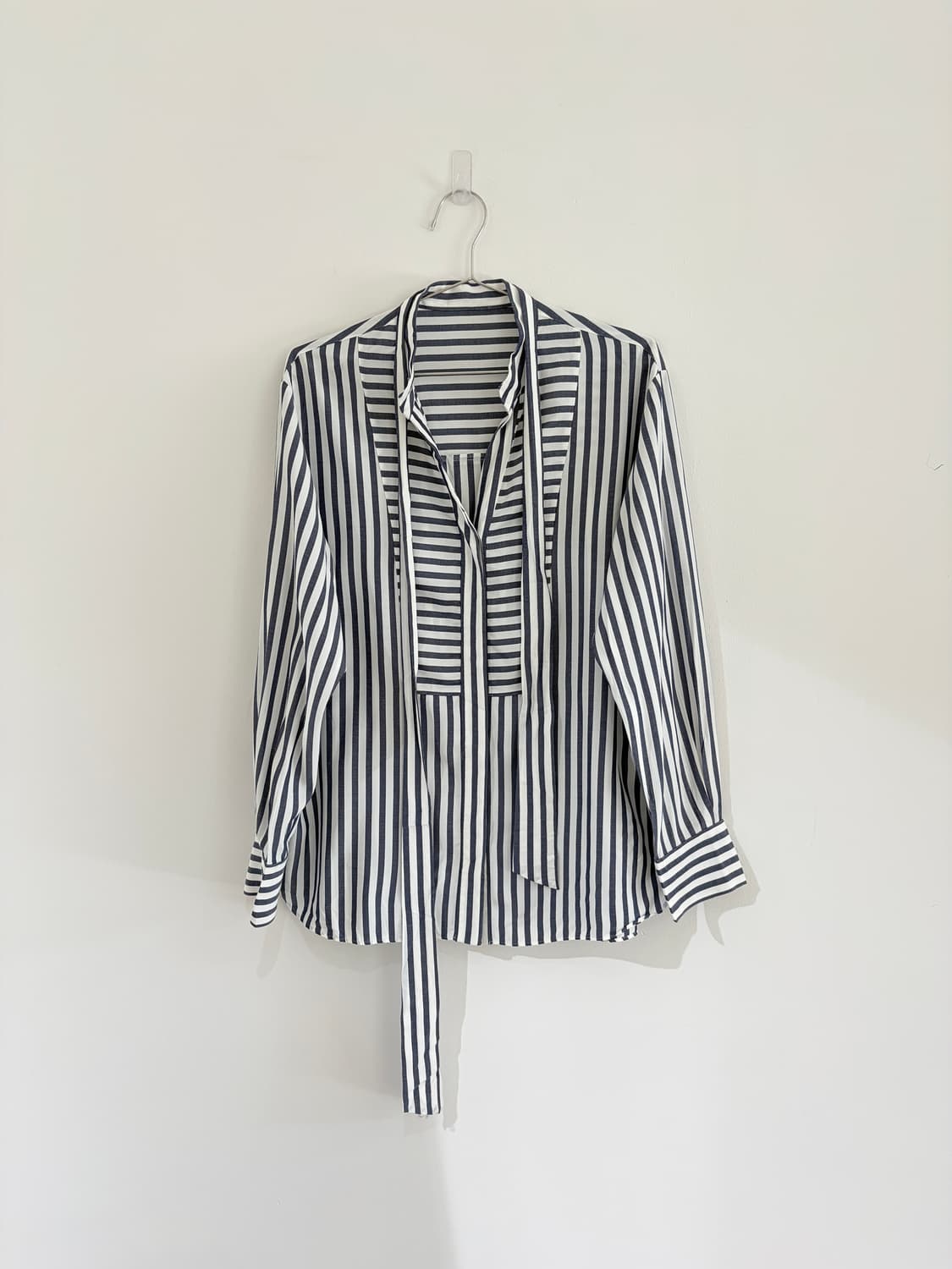 vintage tie neck shirt   상품이미지1