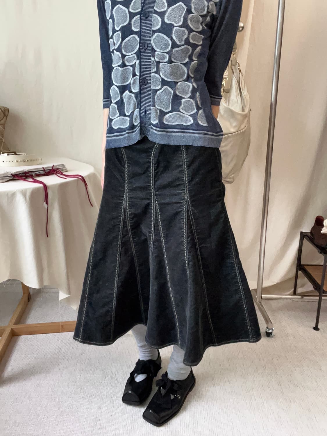 Hiroko Bis Essential Stitch Skirt 상품이미지1