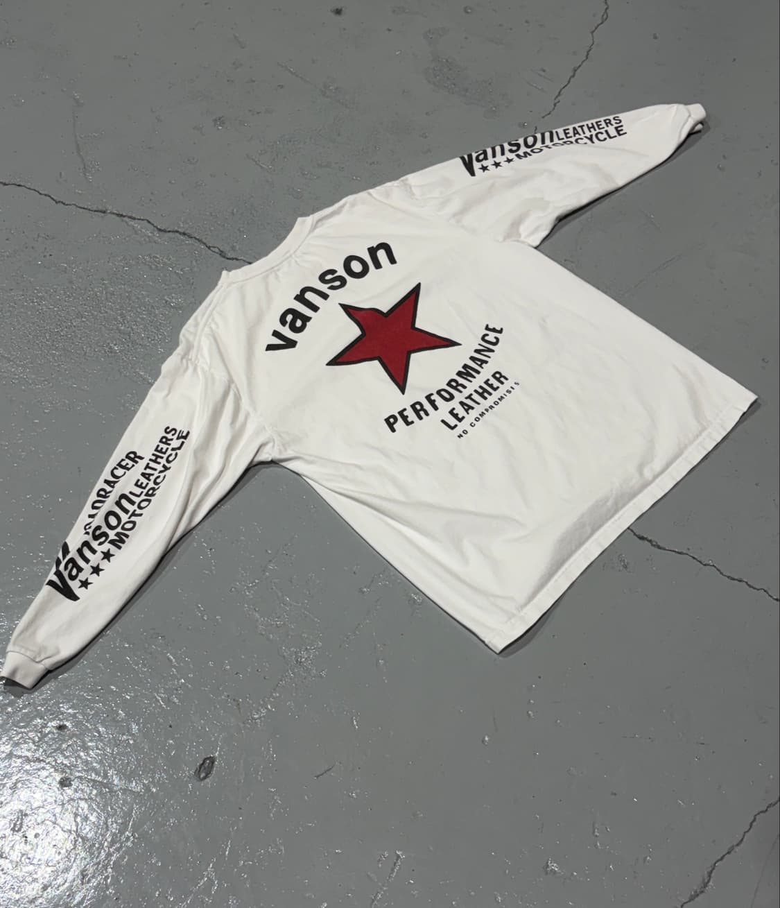 밴슨(VANSON) RED One STAR 롱슬리브 상품이미지1