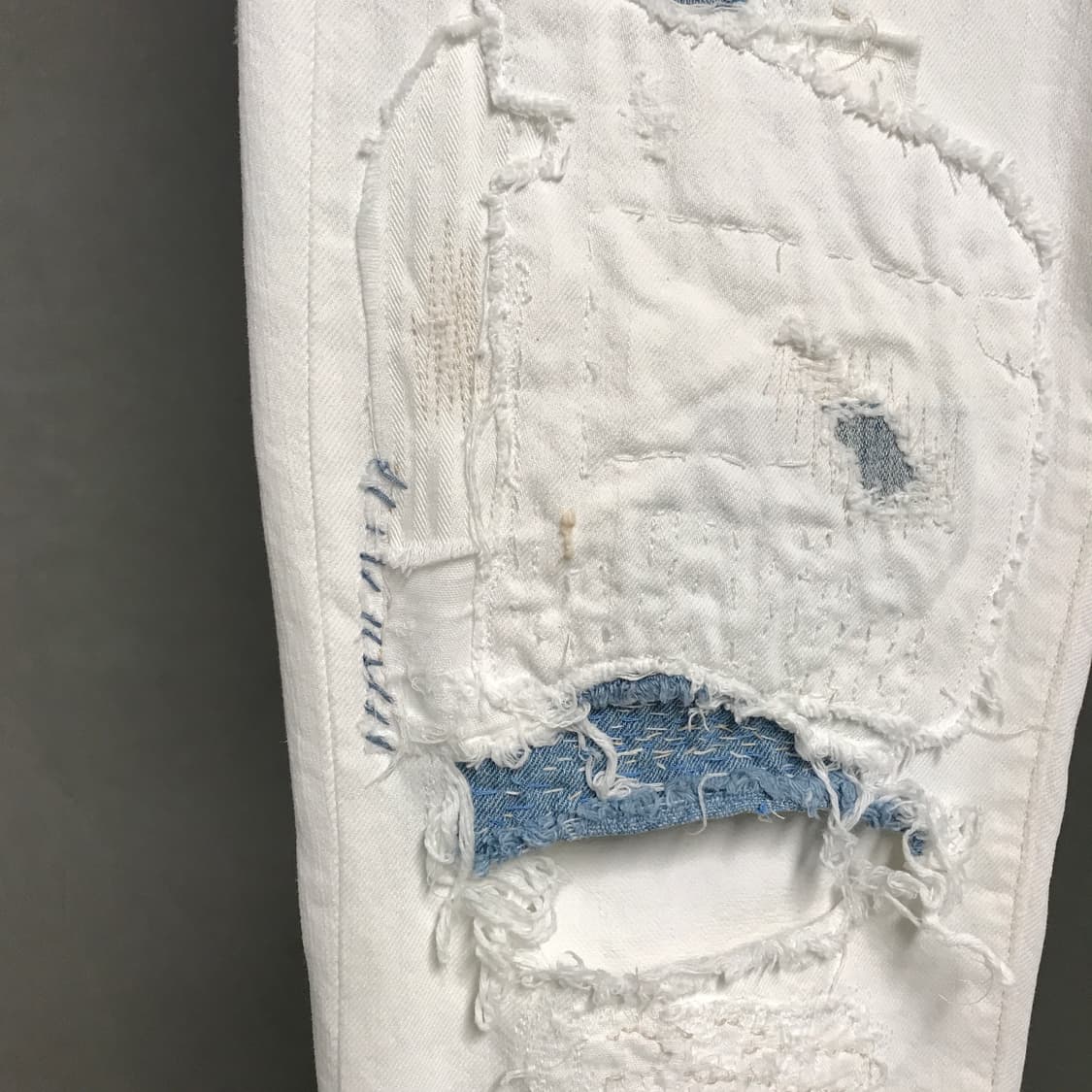 폴로 랄프로렌 화이트 데님 팬츠 27(W) 상품이미지4