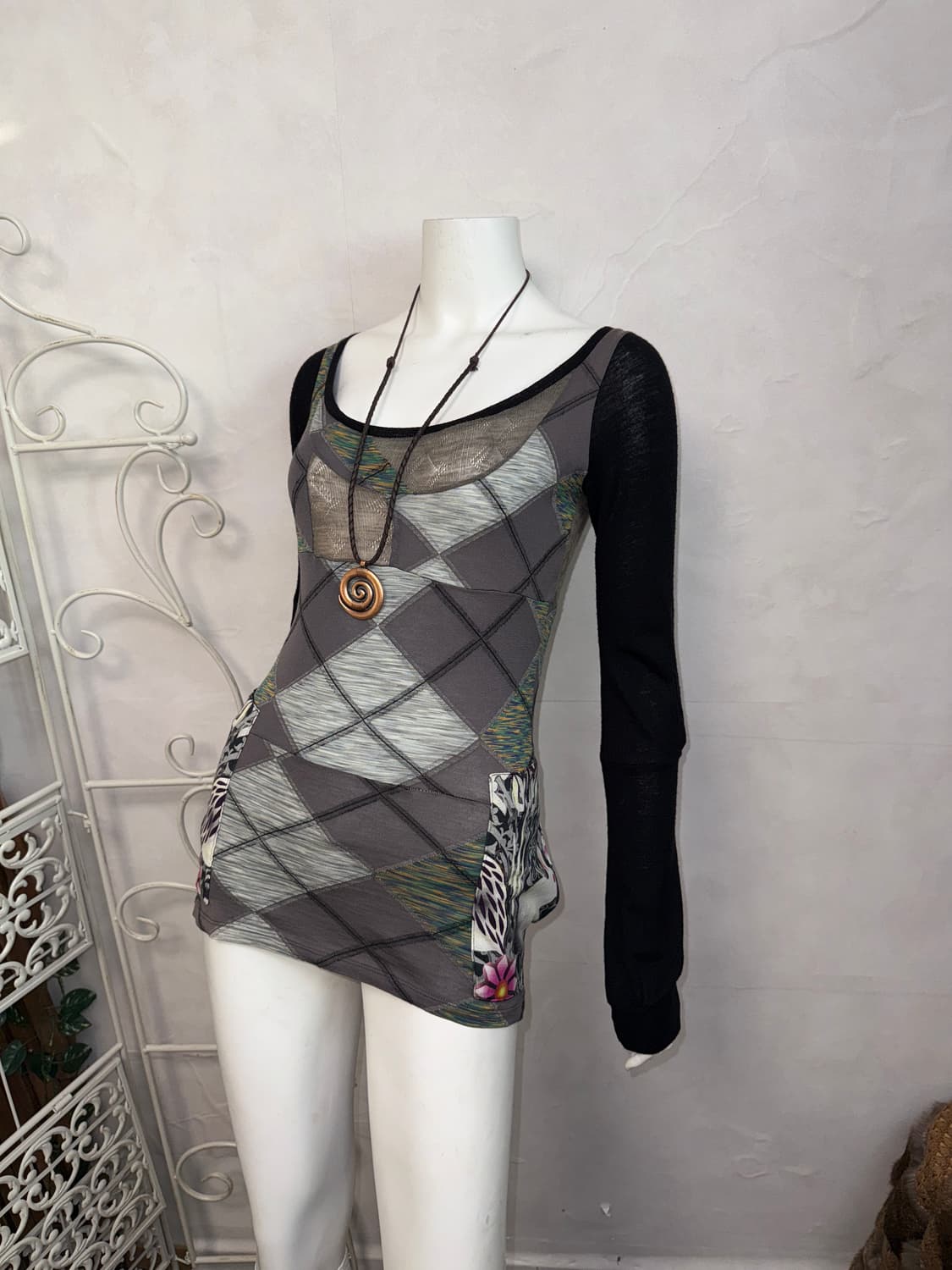 CUSTO barcelona oriental rabbit sleeve 상품이미지8