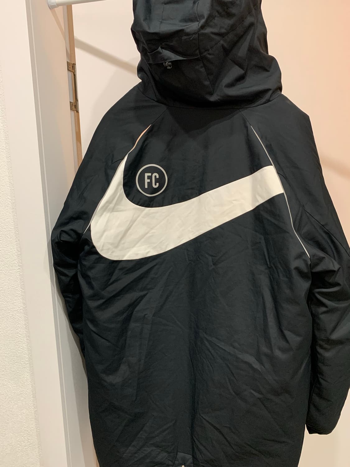 나이키 올드스쿨 FC 축구 패딩 후드 M 남95 상품이미지2