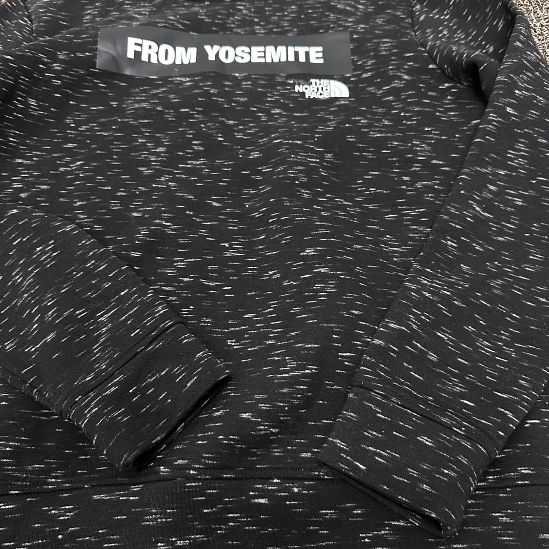 노스페이스 맨투맨 긴팔 블랙 90(S) 상품이미지3