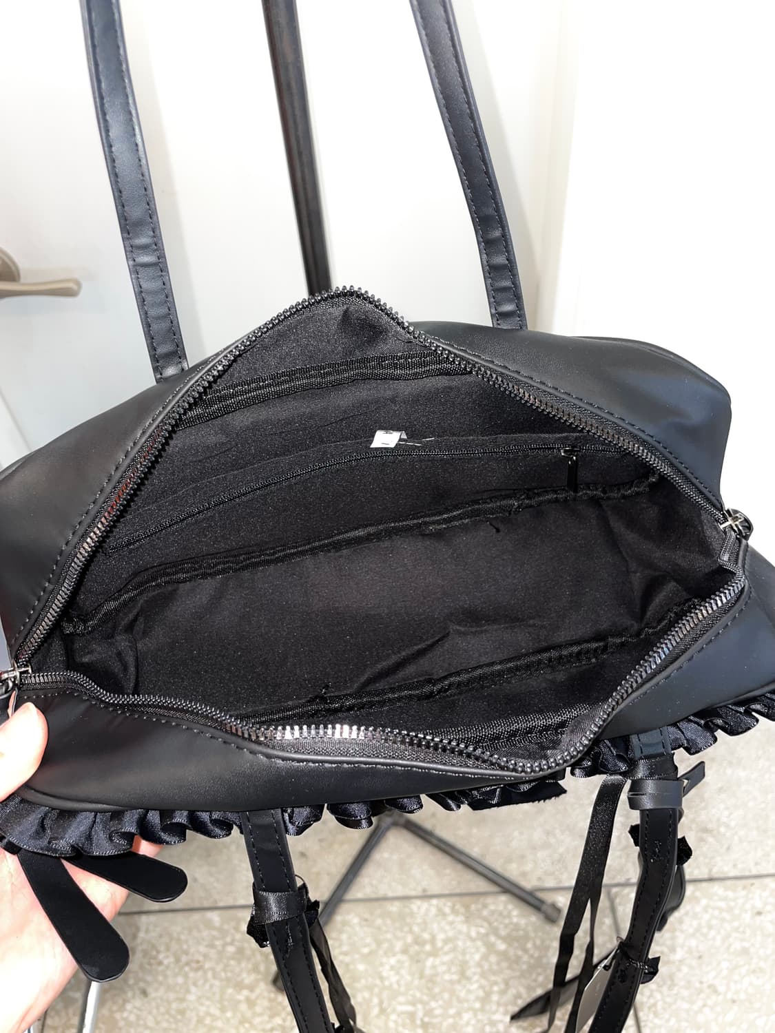 Ribbon lace shoulder bag 상품이미지6