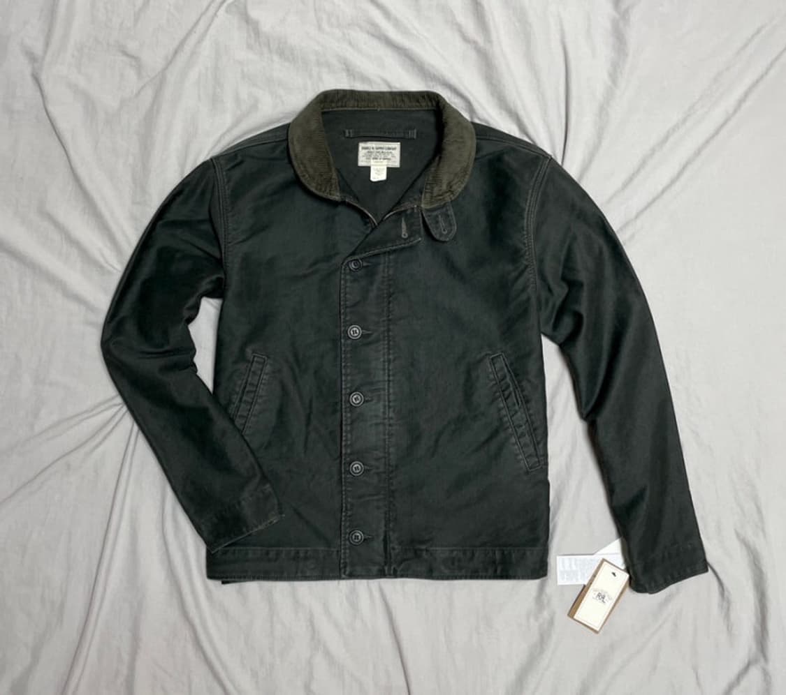 Rrl 코듀로이칼라 덱자켓 xxl 새상품 상품이미지1